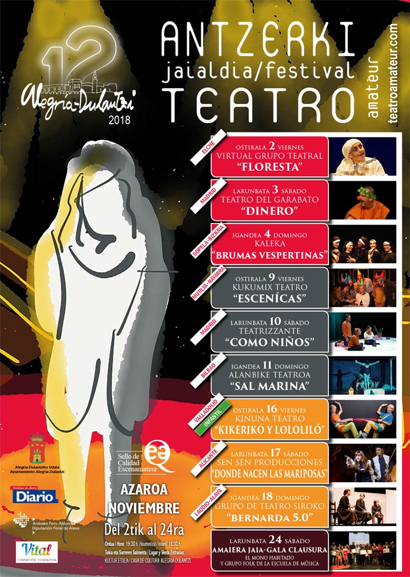Festival de Teatro Amateur de Alegría-Dulantzi